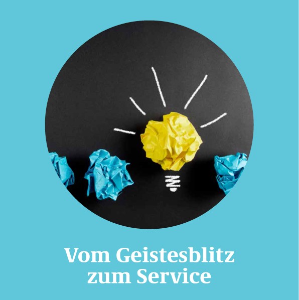 Serviceideen - Vom Geistesblitz zum Service